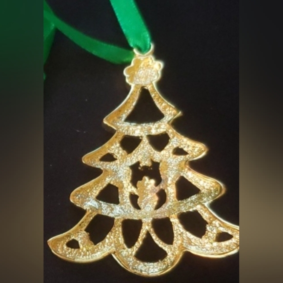 Gold Celtic Claddagh Christmas Tree Ornament Irish - Picture 9 of 9